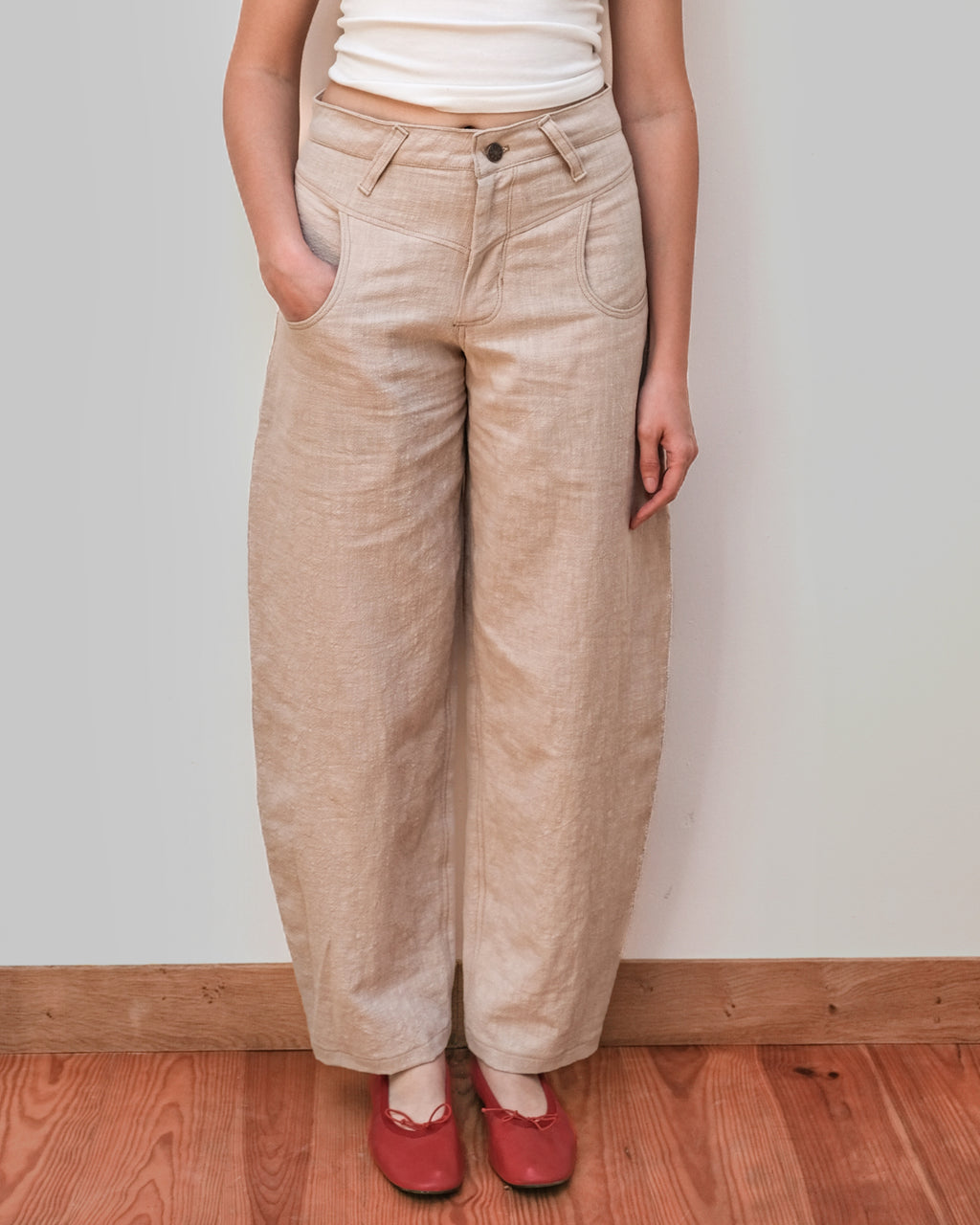NÉRITÈS - Pantalon en lin