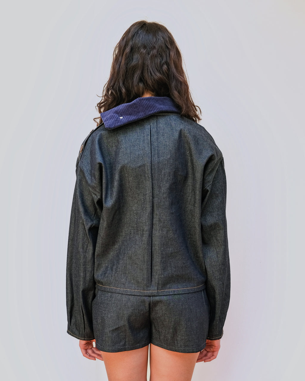 ALTHAÉE - Sweat ballon en jeans