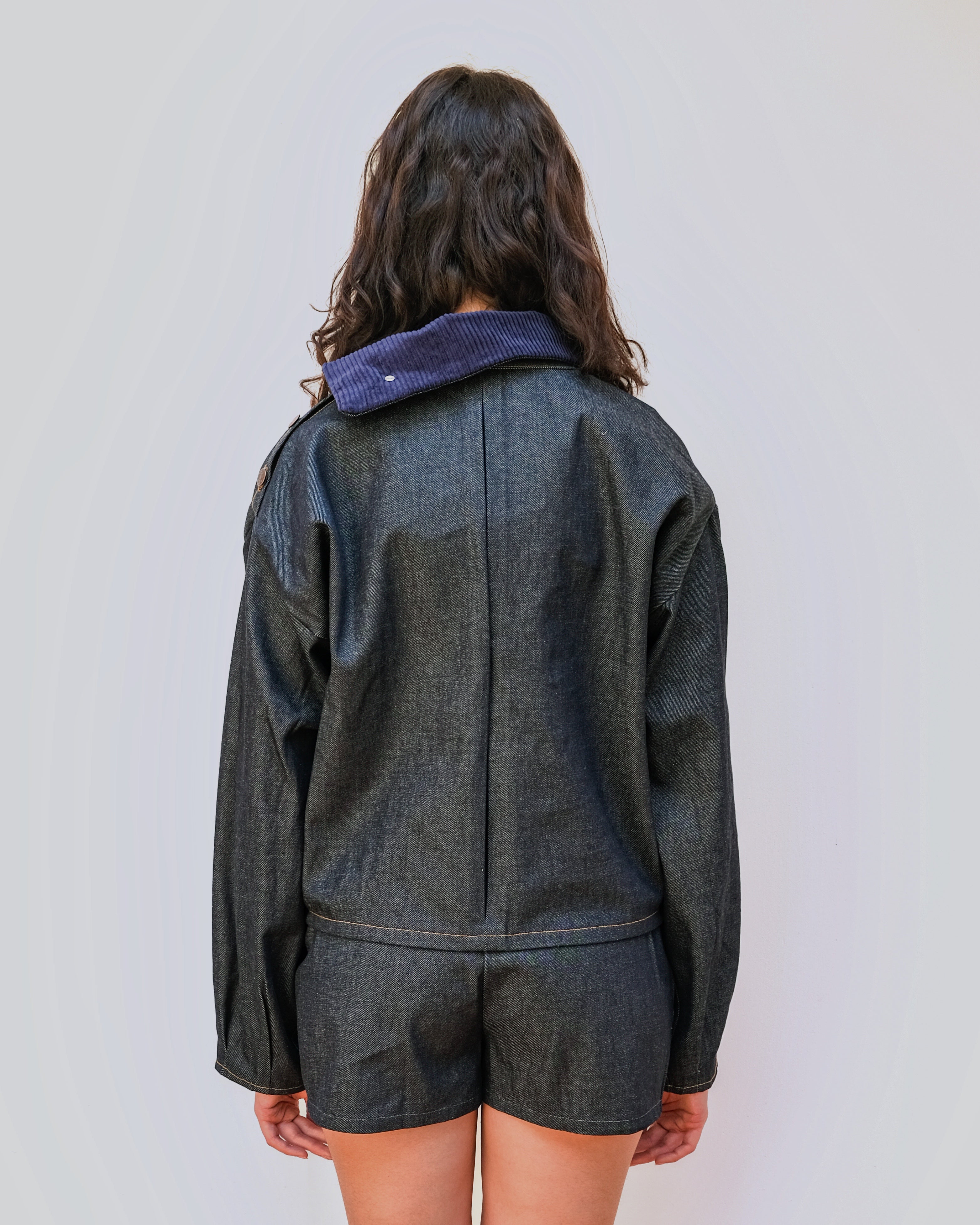 ALTHAÉE - Sweat ballon en jeans